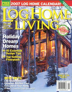 Log Home Living - January 2007 